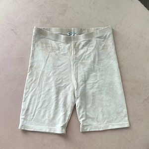 Cotton Citizen Biker Short Cream Marble Size Small Revolve
